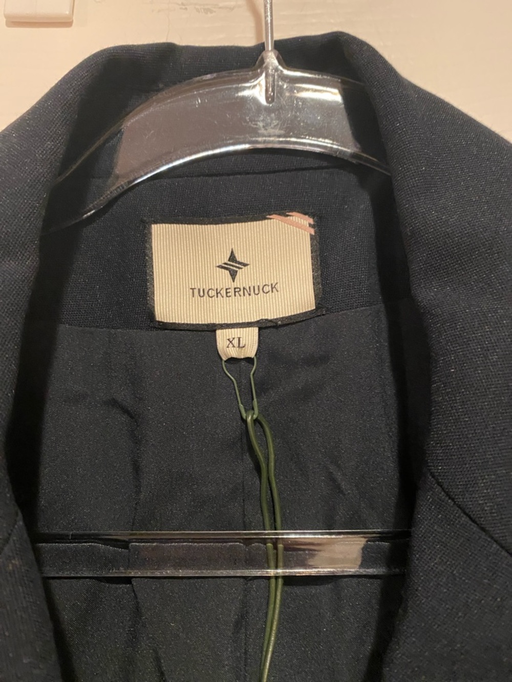 Tuckernuck Navy Diana Blazer. - Picture 3 of 8